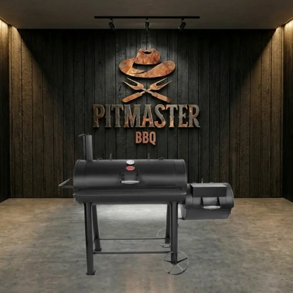 Barbacoa de Carbón Char-Griller Competition Pro Offset Smoker